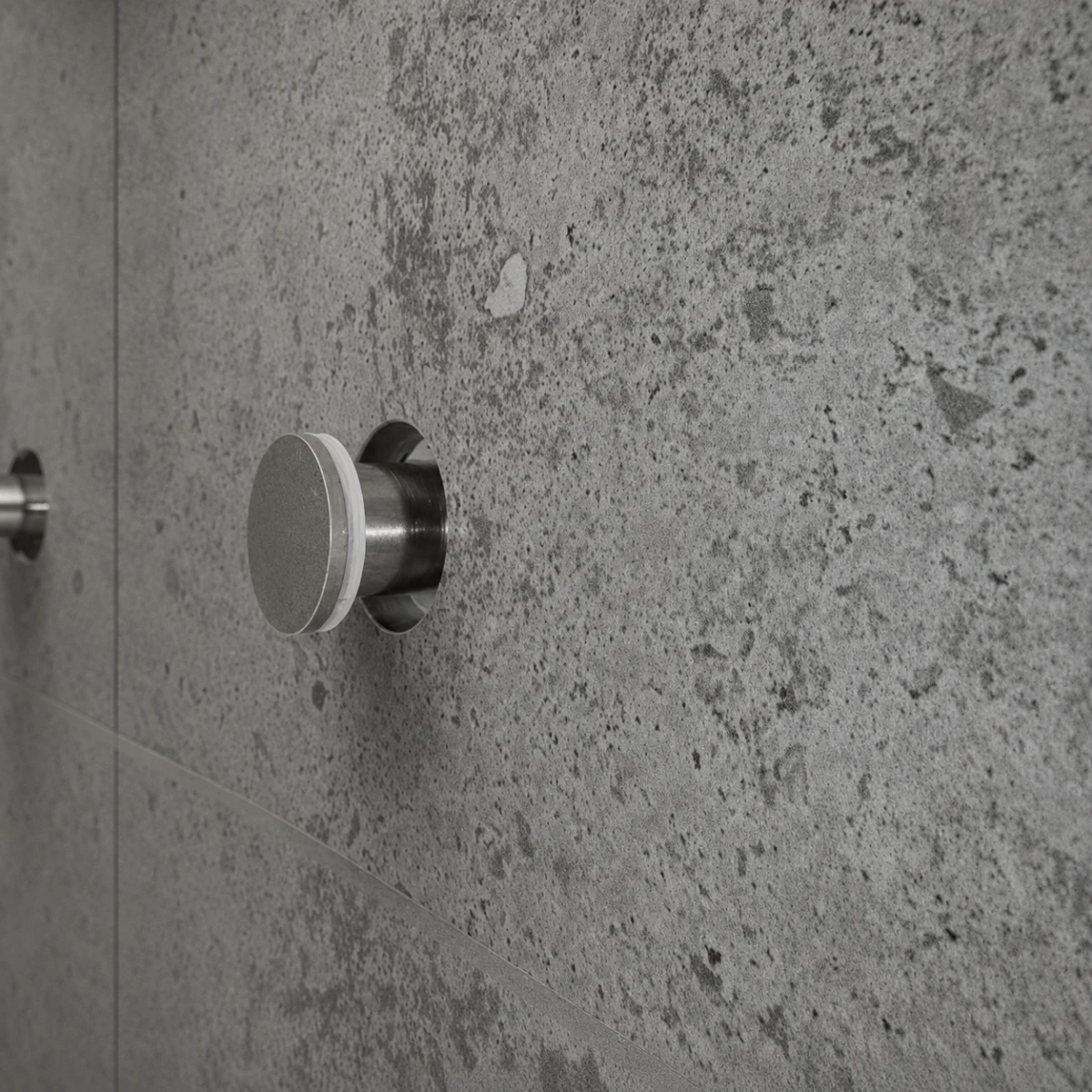 Hidden towel holder - installed view 1