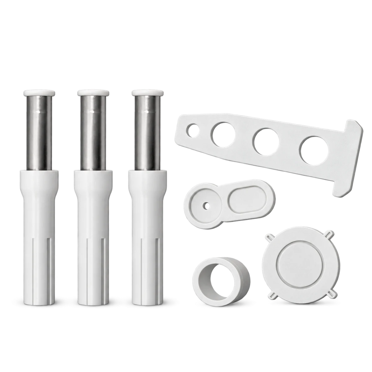 Hidden towel holder - components